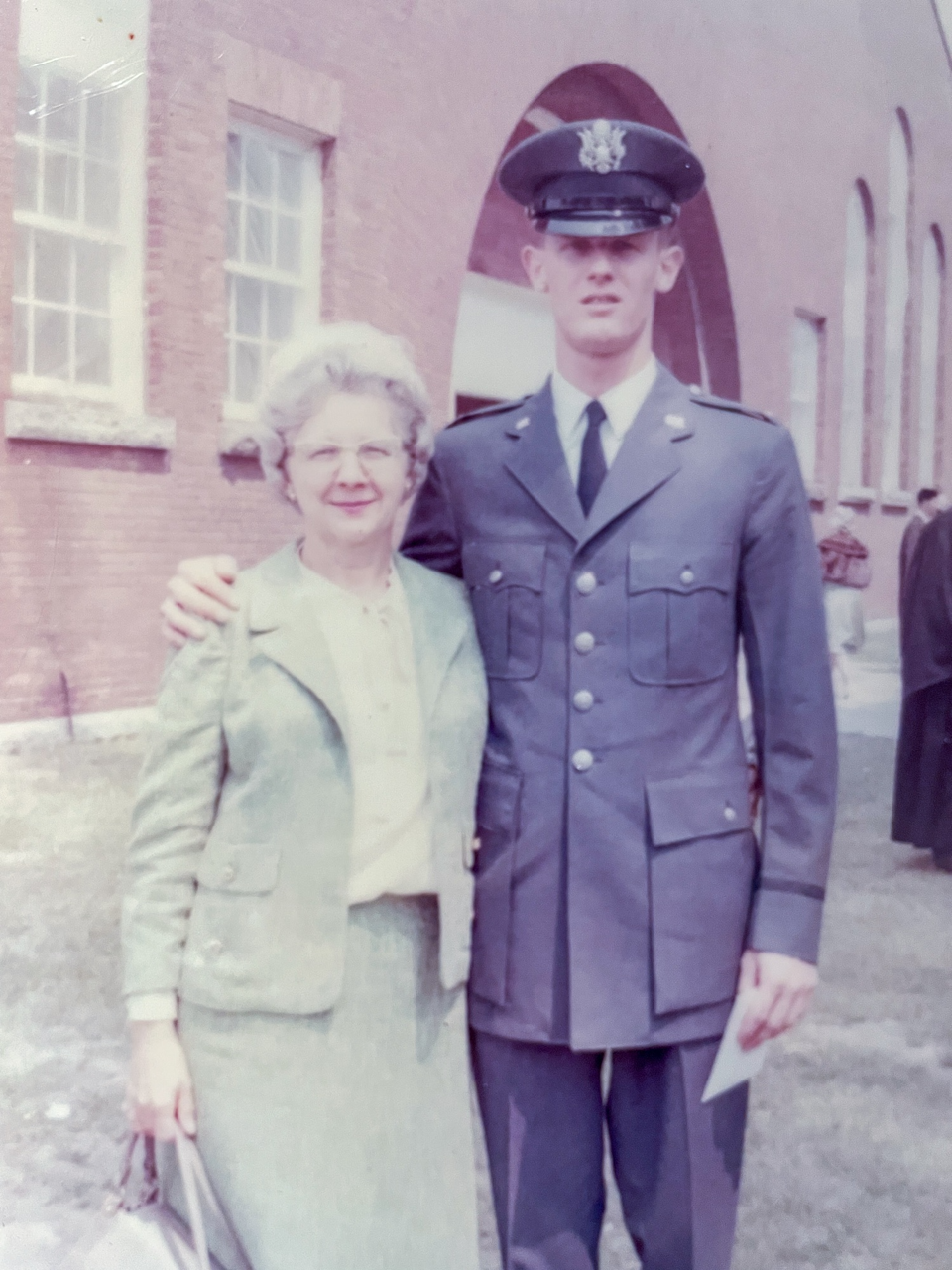 Obit Photo Chuck Rogers ROTC Graduation