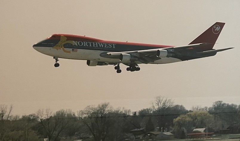 Obit Photo Dean Monteith military charter home